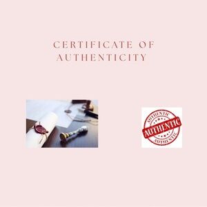 Certificate of Authenticity